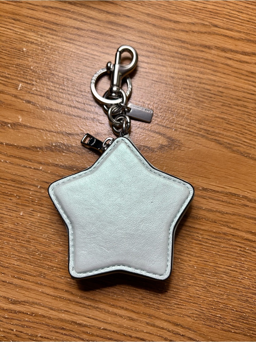 Coach Star Leather Coin Purse Charm - Picture 3 of 9